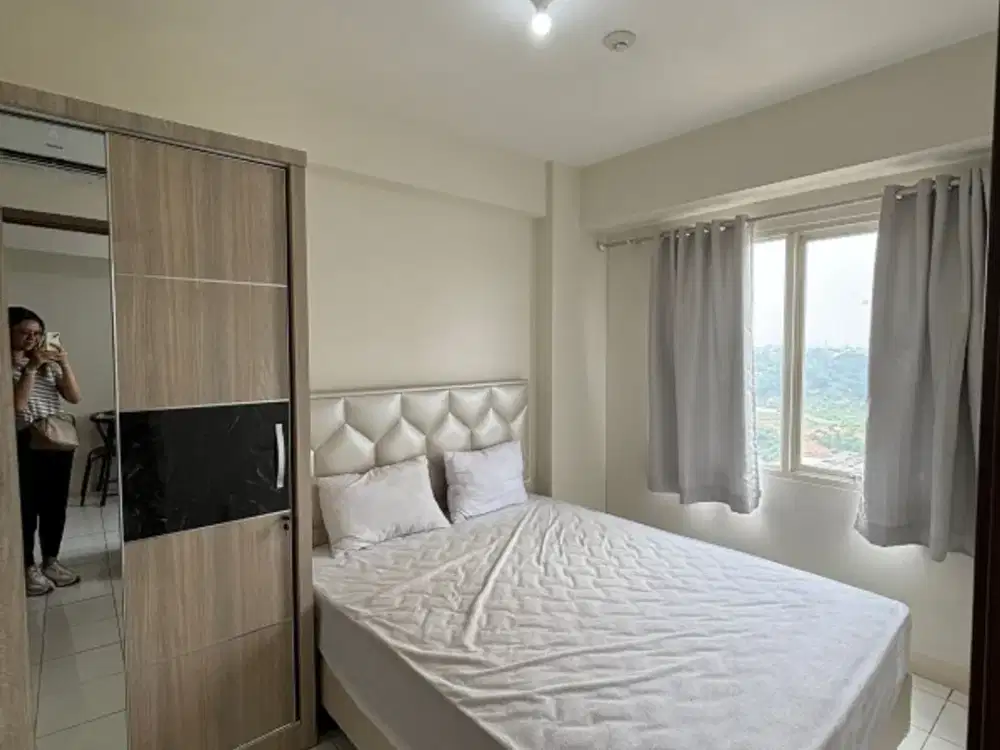 2BR FF Apartemen Podomoro golf view sewa 1 bulan