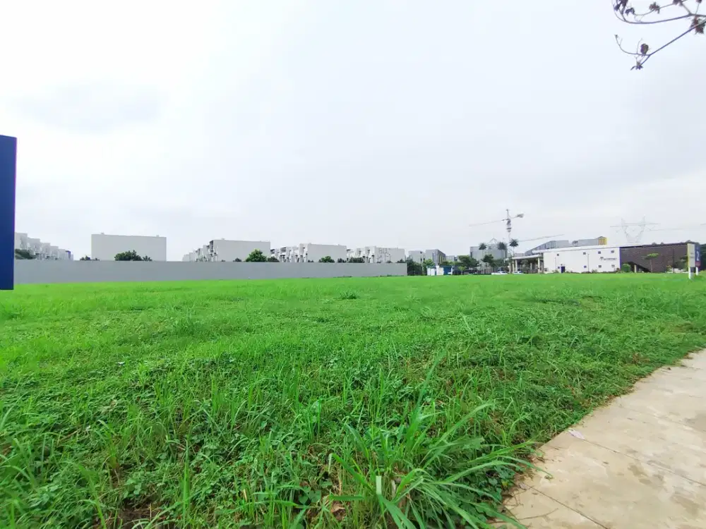 Tanah Kav Komersial 2591m2 Di BSD Tabebuya Jalan Ramai Dkt Grandlucky