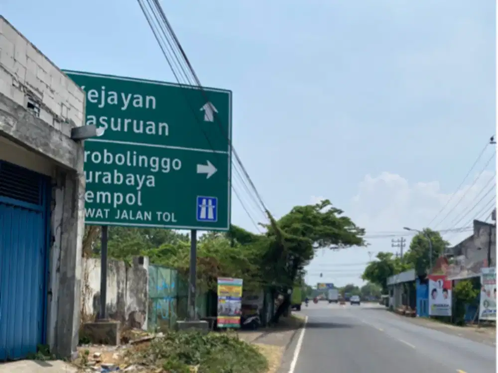 jual ruko exit tol pasuruan hadap timur
