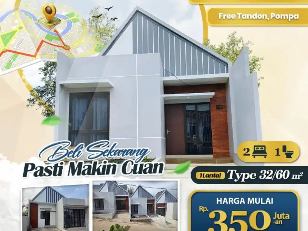 3 UNIT TERAKHIR VILLA KOTA BATU DEKAT BNS