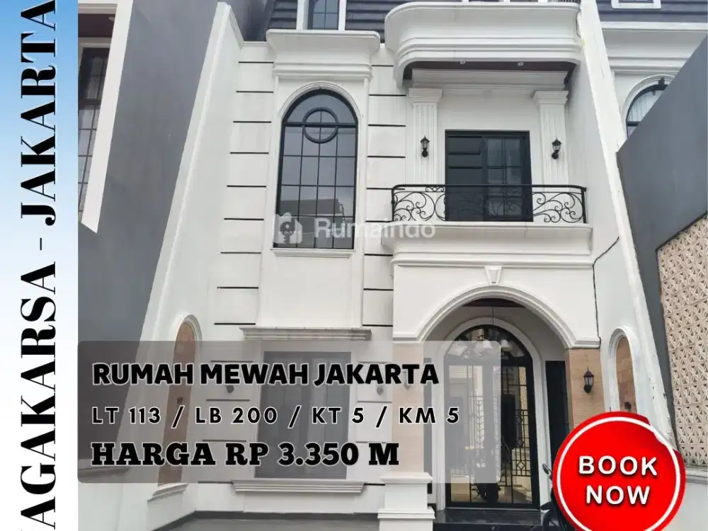 Rumah Ada Kolam Renang Pribadi di Jagakarsa Jakarta Selatan