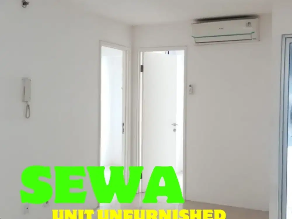 SEWA 3BR UNFURNISHED TOWER C UNIT TERBATAS BASSURA CITY