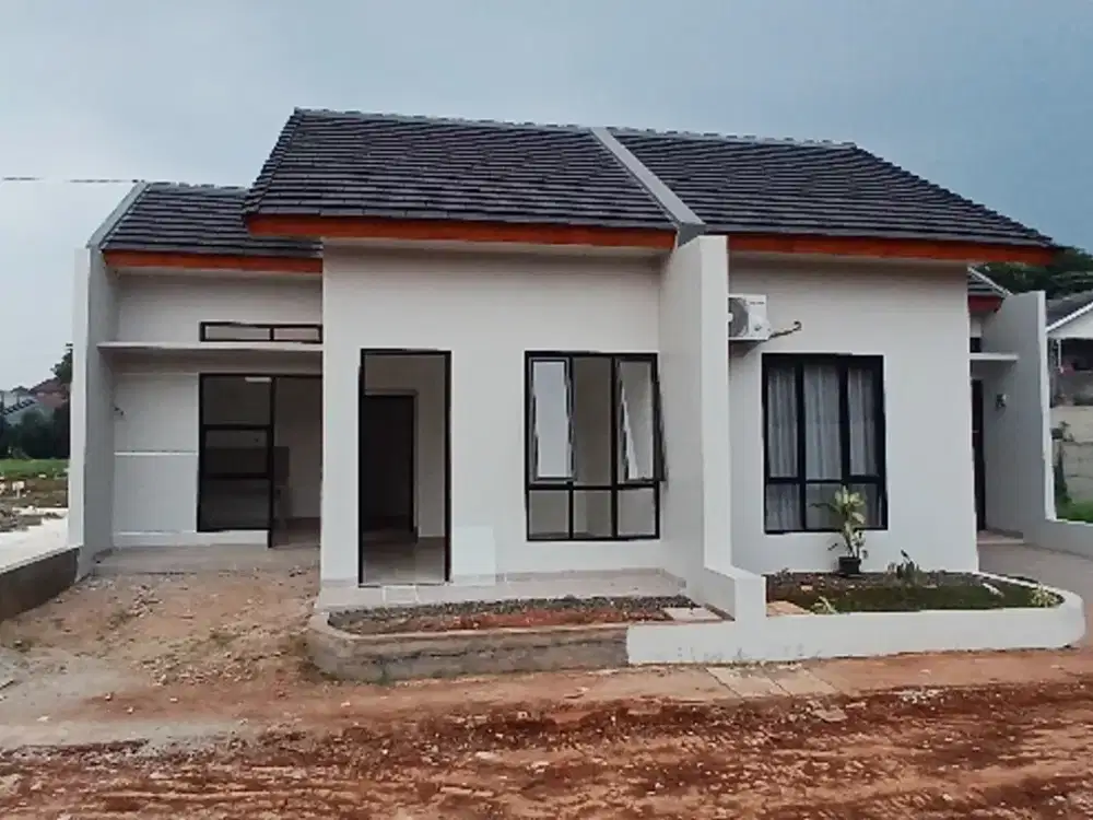 rumah di jual di limo  depok lokasi strategis bebas banjir