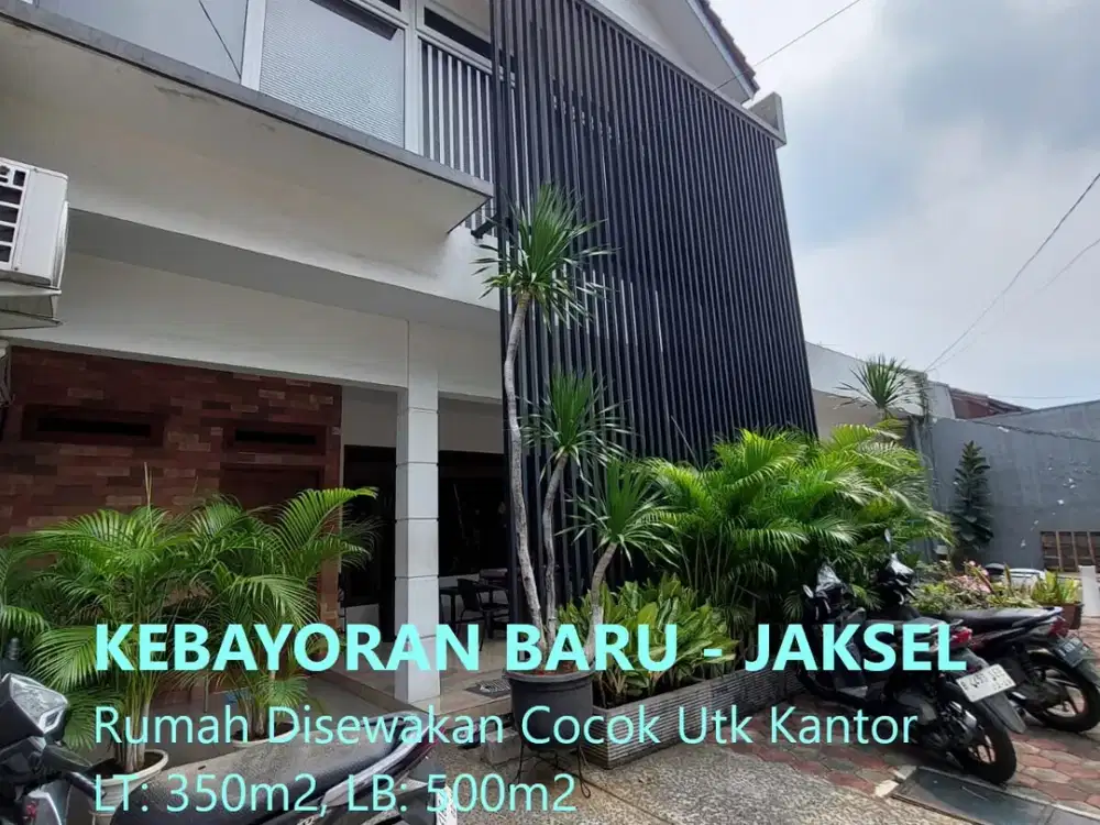 Disewakan Rumah 2 Lt Cocok Utk Kantor di Kebayoran Baru Jaksel -14755