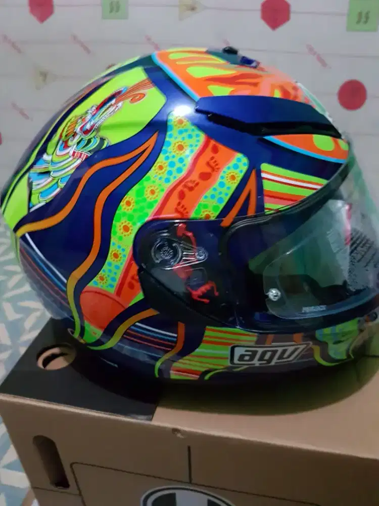 HELM AGV K3SV FIVE CONTINENTS FULLFACE