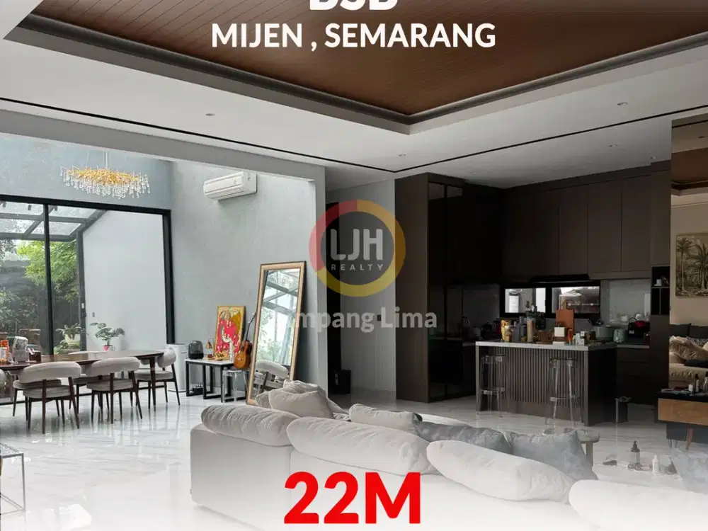 Dijual Rumah Mewah Eksklusif di BSB Mijen – Kolam Renang & Semi Furnis