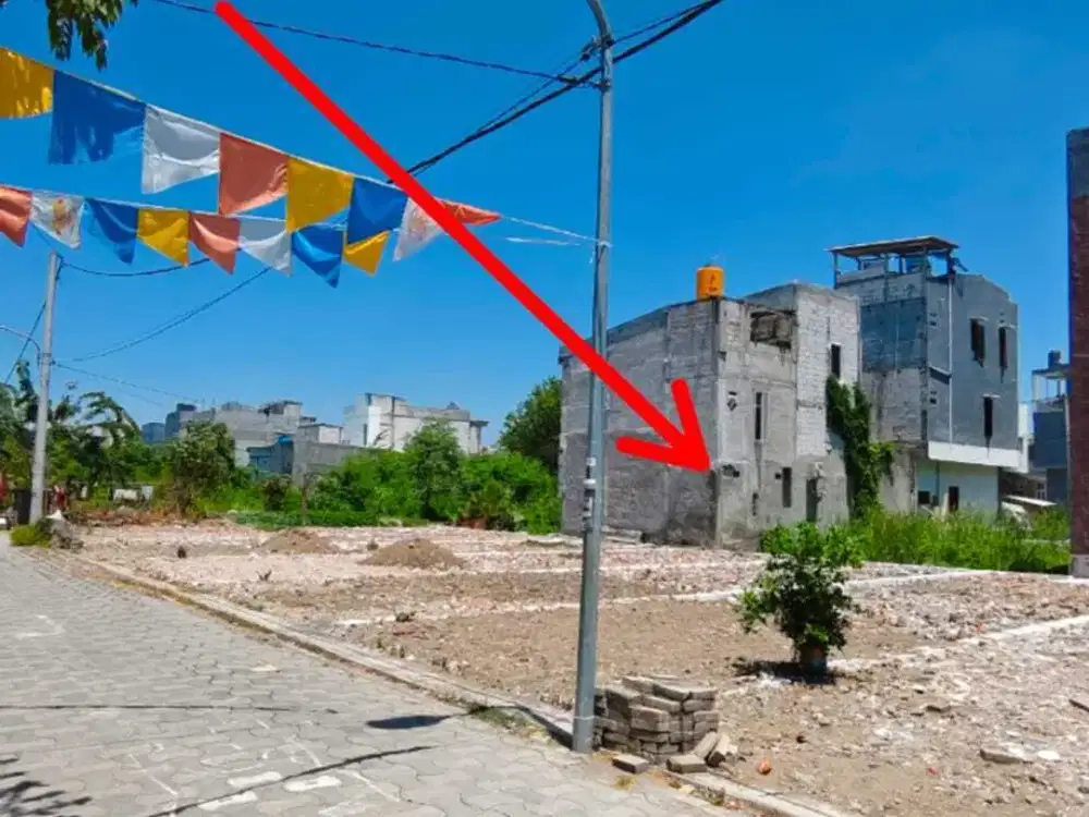 Dijual Tanah Siap Bangun Uk. 5x17,5m Di Bulak Kalitinjang Baru Kenjera