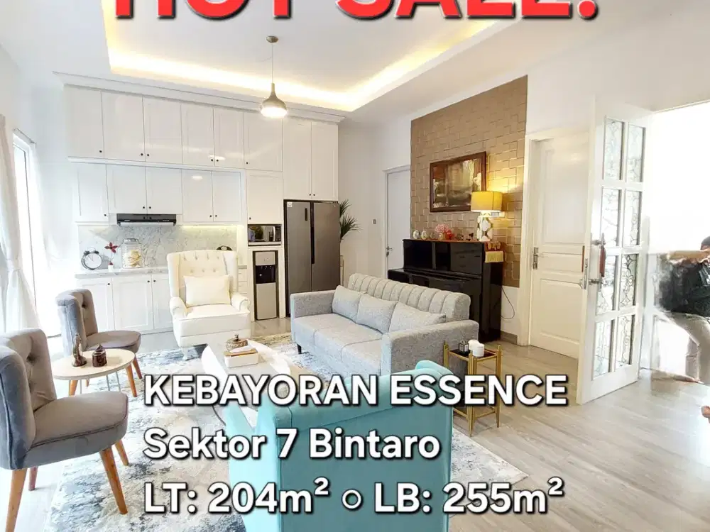 HOT SALE! Rumah di Kebayoran Essence Sektor 7 Bintaro