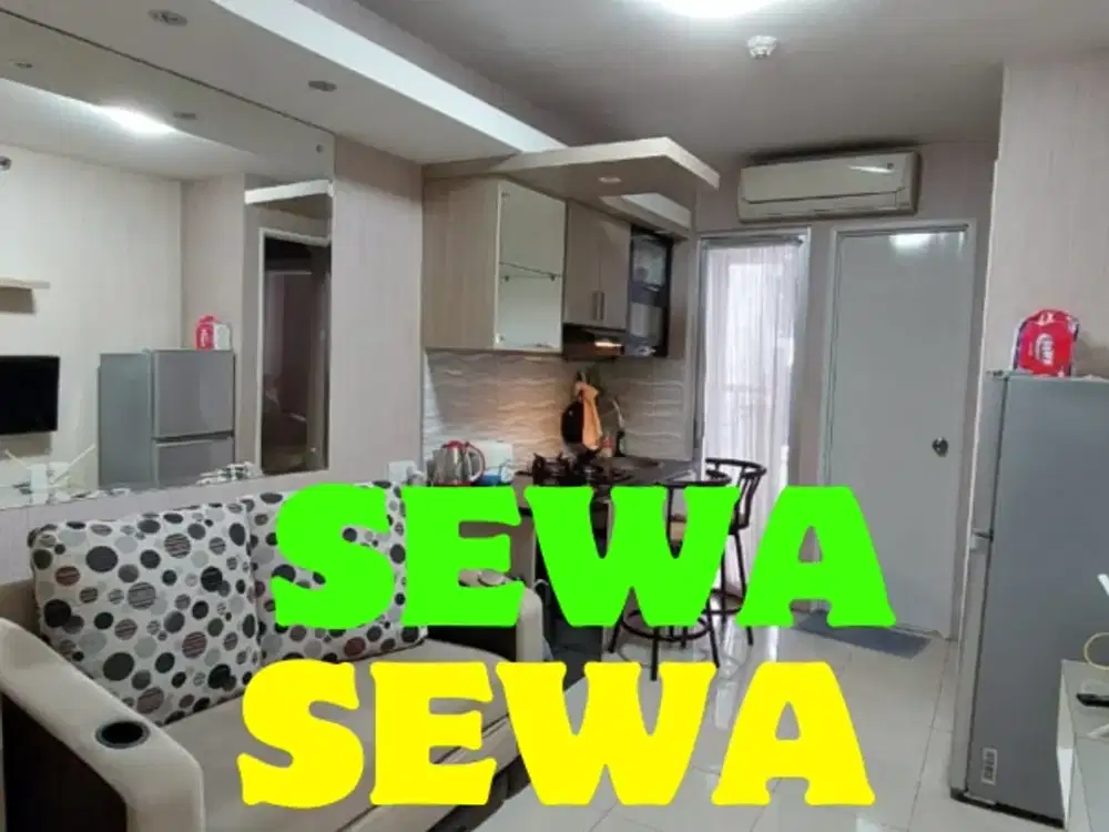 BASSURA CITY SEWA 2BR FURNISHED TOWER F UNIT RAPIH