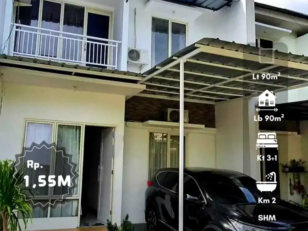 Dijual Rumah Full Furnish Dalam Town House Bintaro Ciputat Jl Merpati