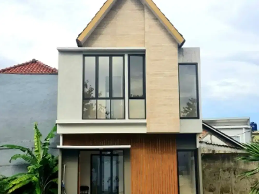 Rumah Cluster 2 lantai dekat stasiun LRT