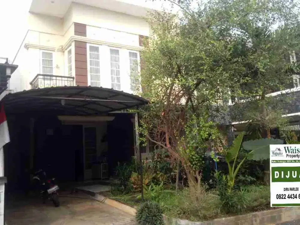 Rumah dijual Legenda Wisata 2 lantai Siap Huni SHM