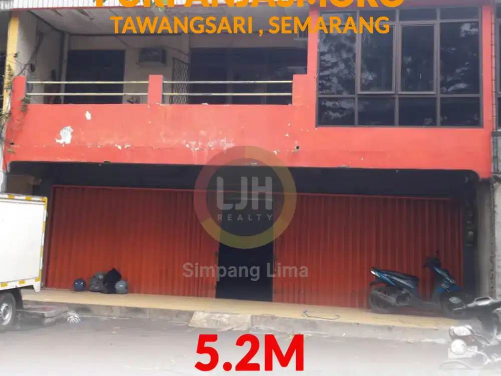 Ruko Siap Pakai di Puri Anjasmoro, Semarang Dekat Bandara