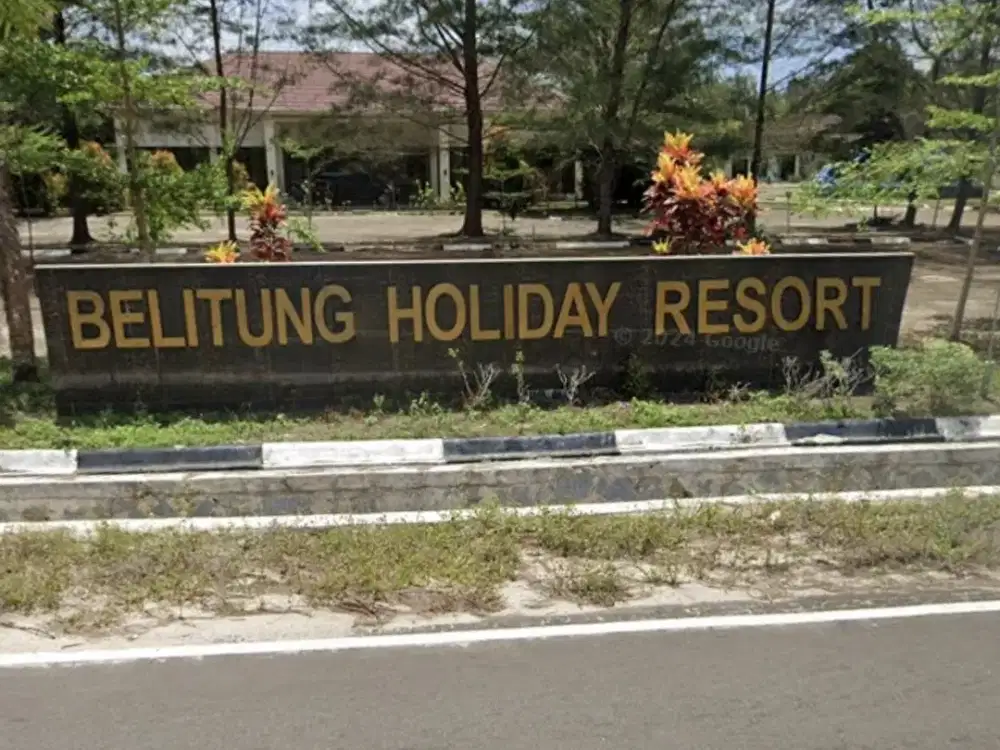 Resort Belitung Holiday Resort  Belitung Sebelah hotel Santika  7.6ha