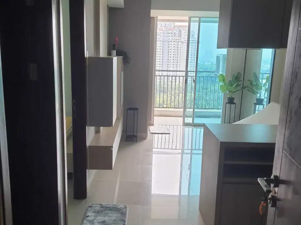 SEWA APARTEMEN SPRINGHILL TERRACE 2 KAMAR FULL FURNISH NEGO