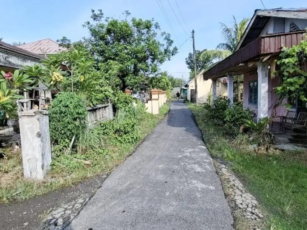 Jual Cepat Tanah Luas SHM Beserta Rumah di Binjai Selatan