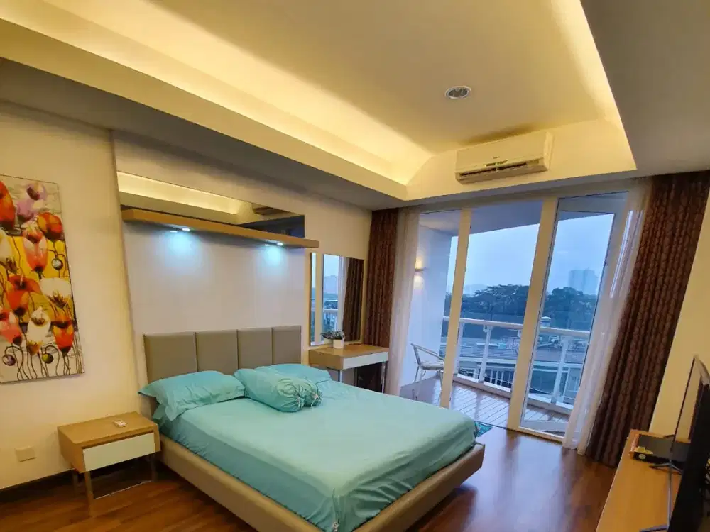 disewakan cepat apartemen royale springhill 1BR full furnish