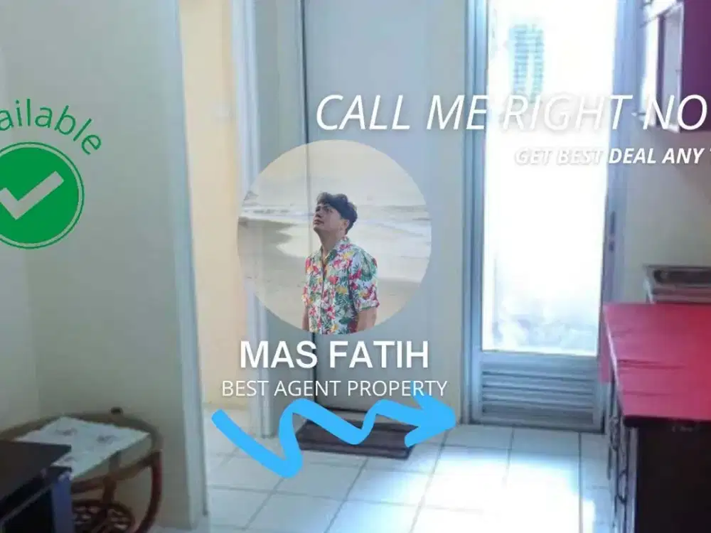 Wowww Apartement Kalibata City Tower Gaharu 2BR Unfurnish