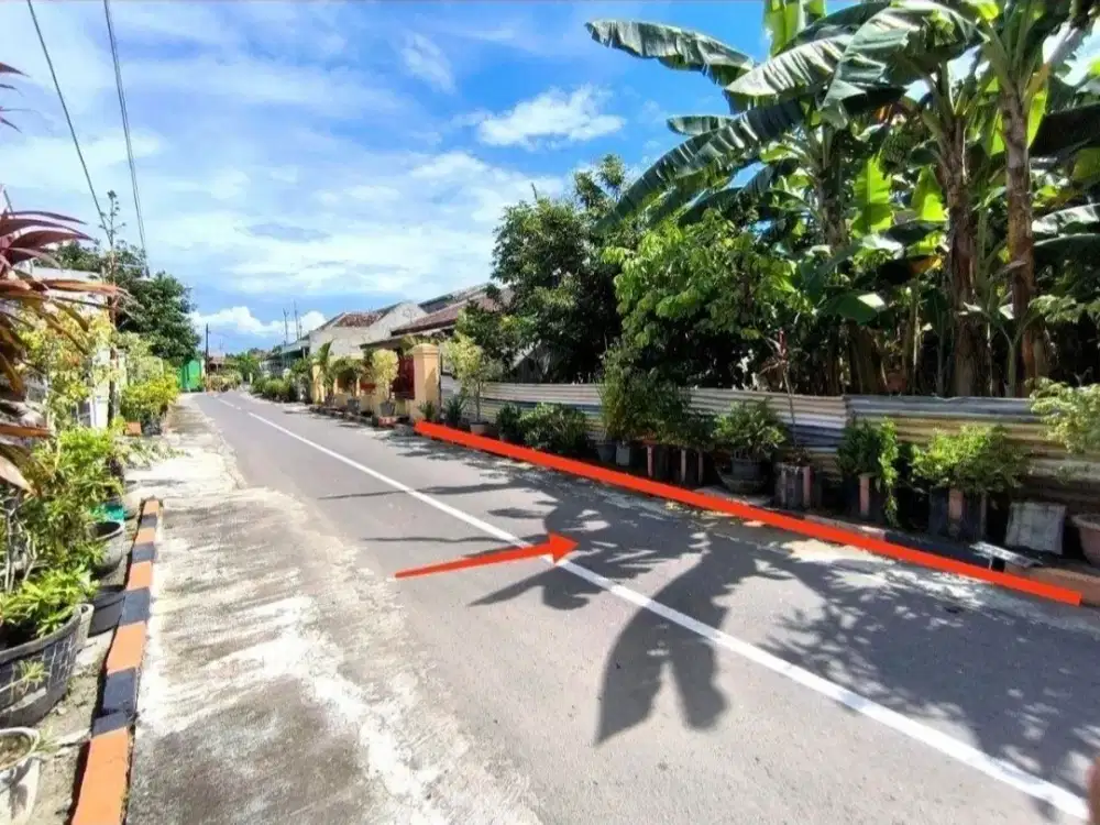 Pekarangan Siap Bangun Dekat GOR Manahan