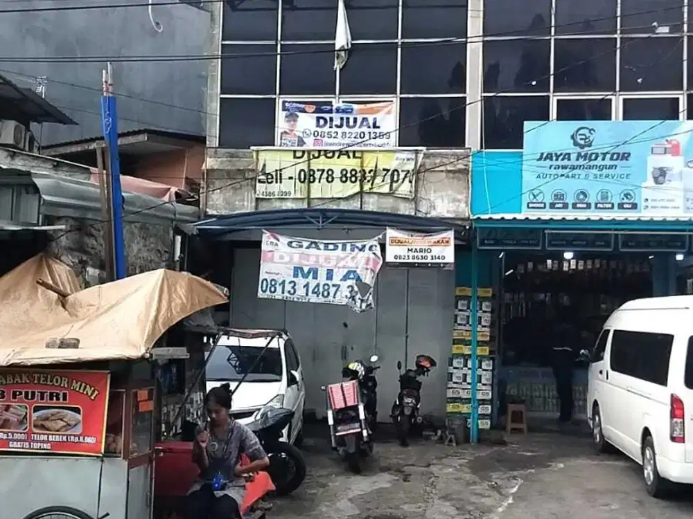 Dijual Ruko 3 Lantai ada Dak Rooftop di  Pulo Gadung Jakarta Timur