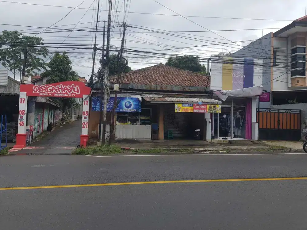 Dijual Ruko  Siap Pakai Nempel Jalan di Leuwiliang Bogor Barat