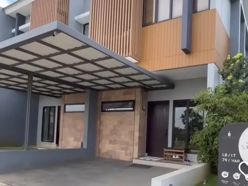 Jual Rumah Ready siap huni 2 LT Kota Sutera Cluster Sakura DP 0% /5%