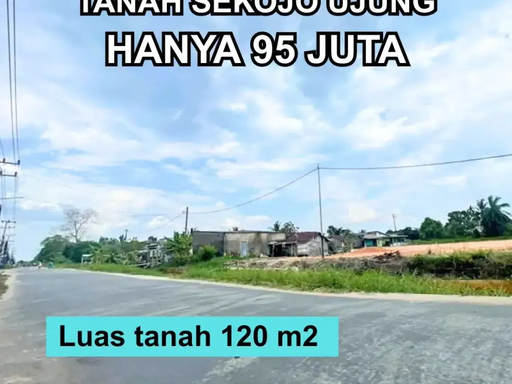 Dijual tanah murah sekojo ujung
