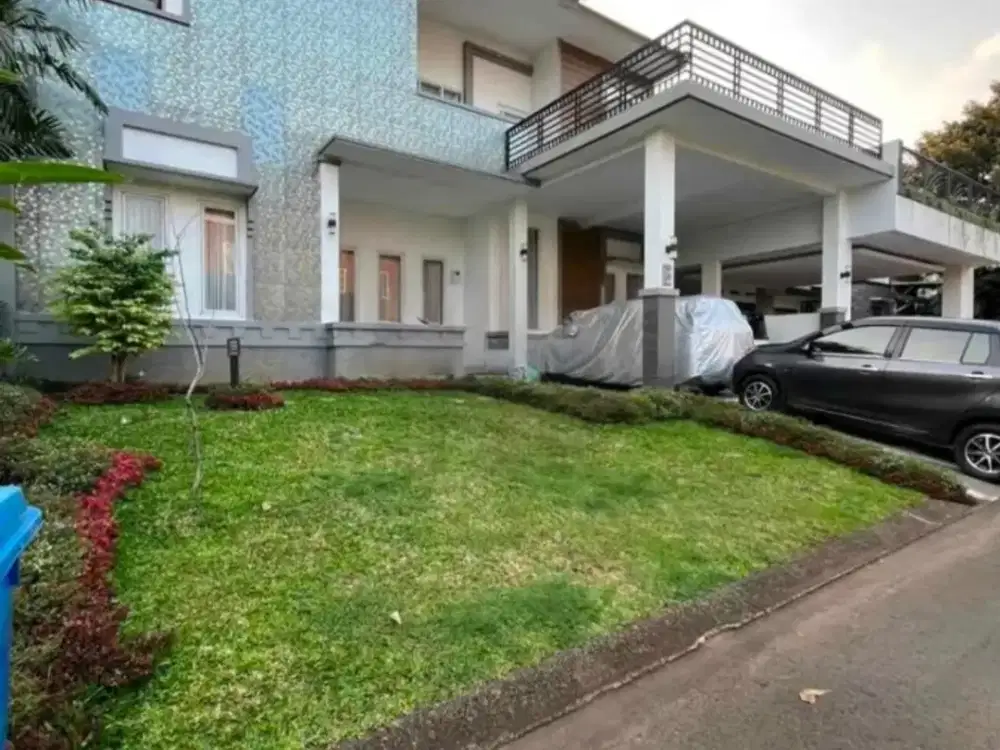 Rumah Modern siap huni  full furnish di Kota Wisat1a