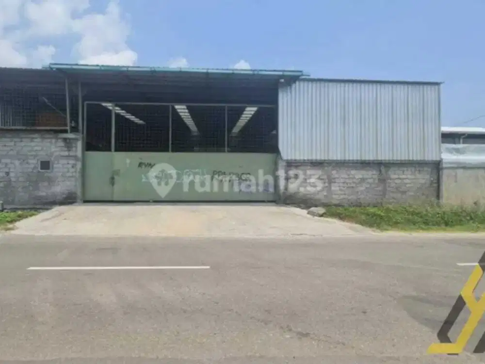 aset gudang industri lokasi Bendosari Sukoharjo luas 2569m BU!