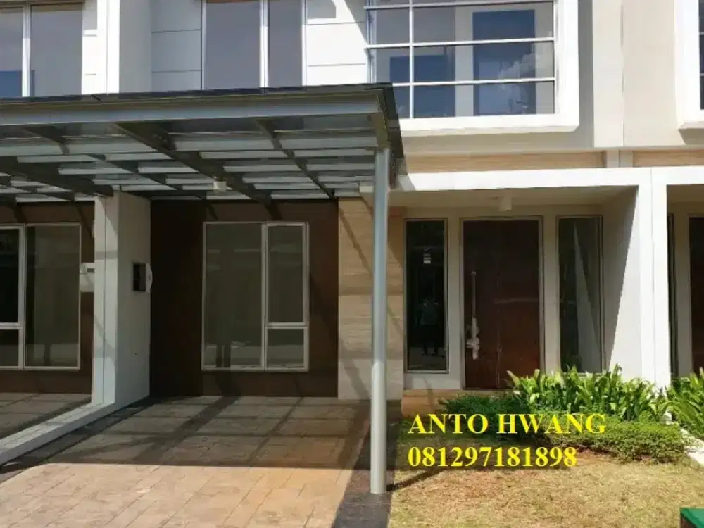 Jual Rumah Golf Island PIK Ukuran 6x15 Hadap Selatan Kosongan AJB