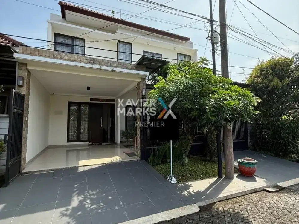 Rumah modern semi furnished pbi araya malang