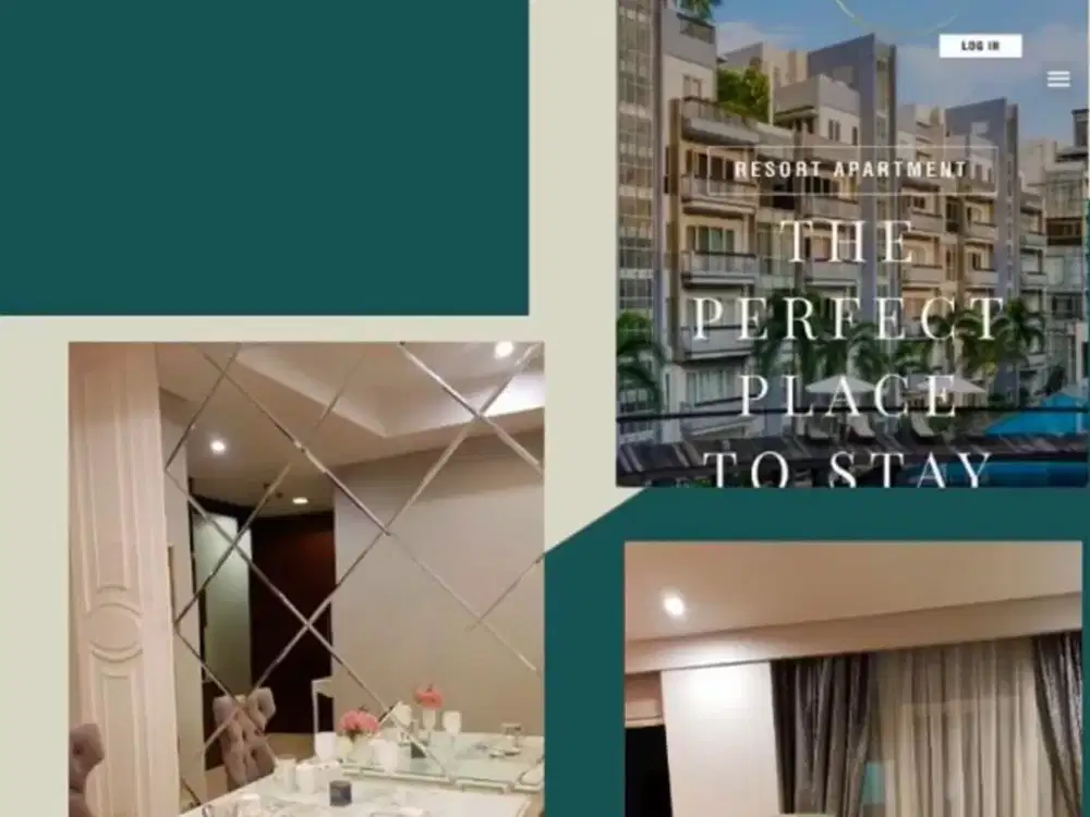 Dijual apartemen Pearl Garden Resort type studio furnished siaphuni