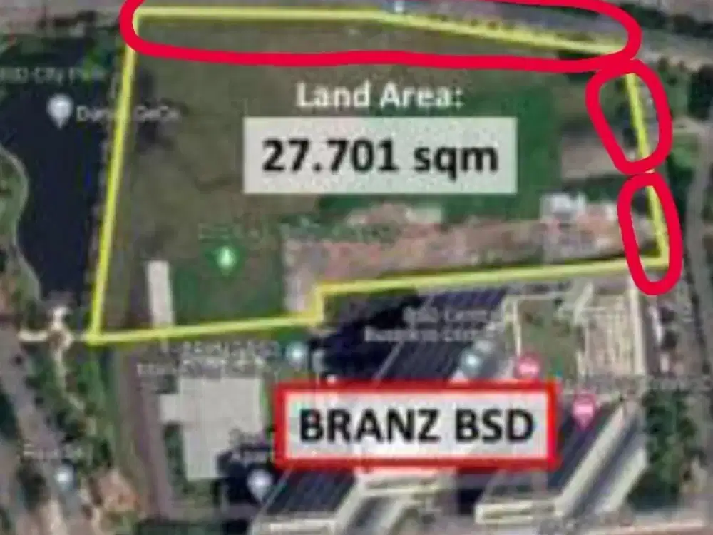 Di Jual Cepat Tanah Komersil Bagus banget dekat AEON  Mall