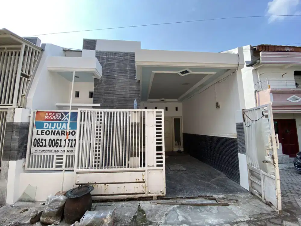 Rumah Bronggalan 6x12meter Bangunan 1.5lantai dengan 2+1KT & 1+1KM