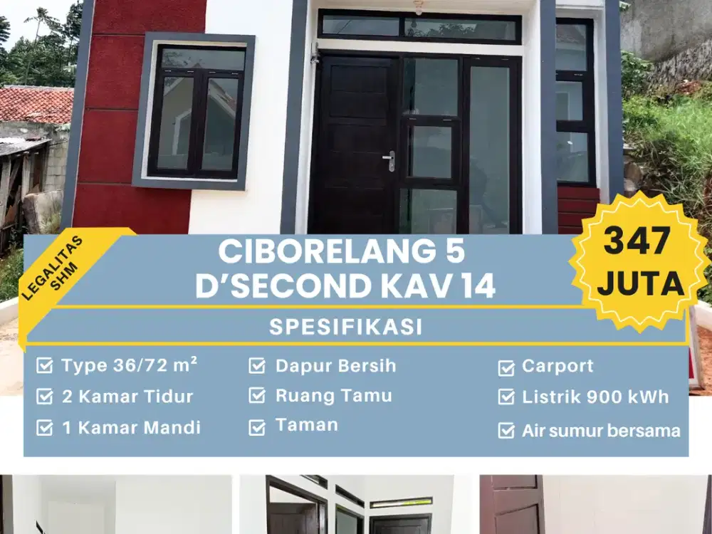 Rumah pinggir jalan desa