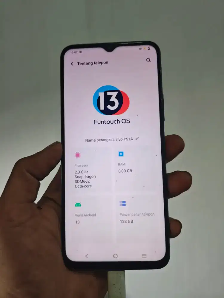 Vivo Y51a 8/128 hp casan