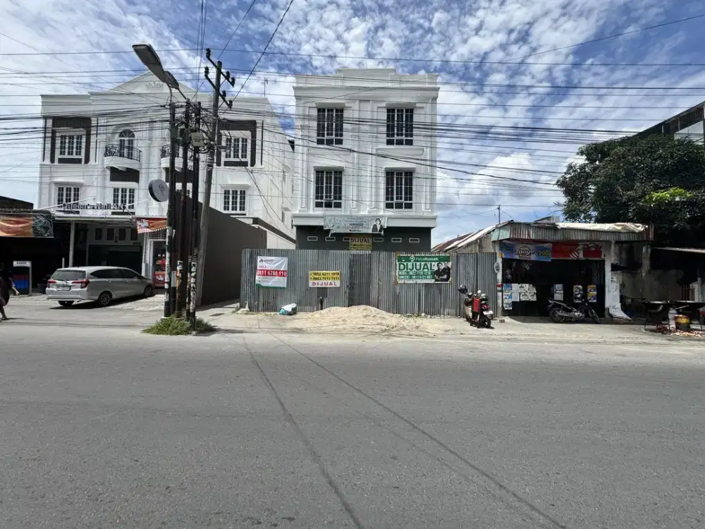 Dijual ruko gandeng jalan pasar 3 daerah krakatau