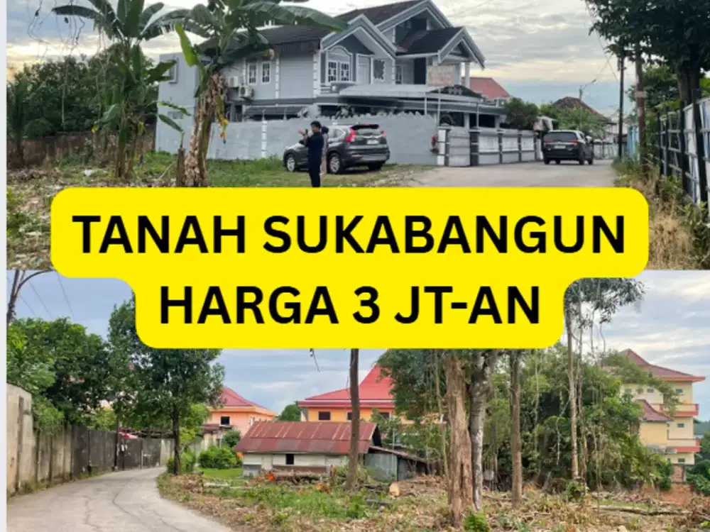 Jual cepat tanah sukabangun 2 palembang