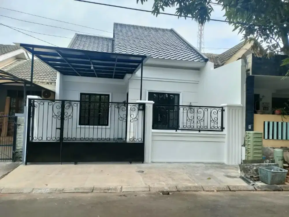 rumah 1 lantai di kencanaloka bsd city tangsel. bagus