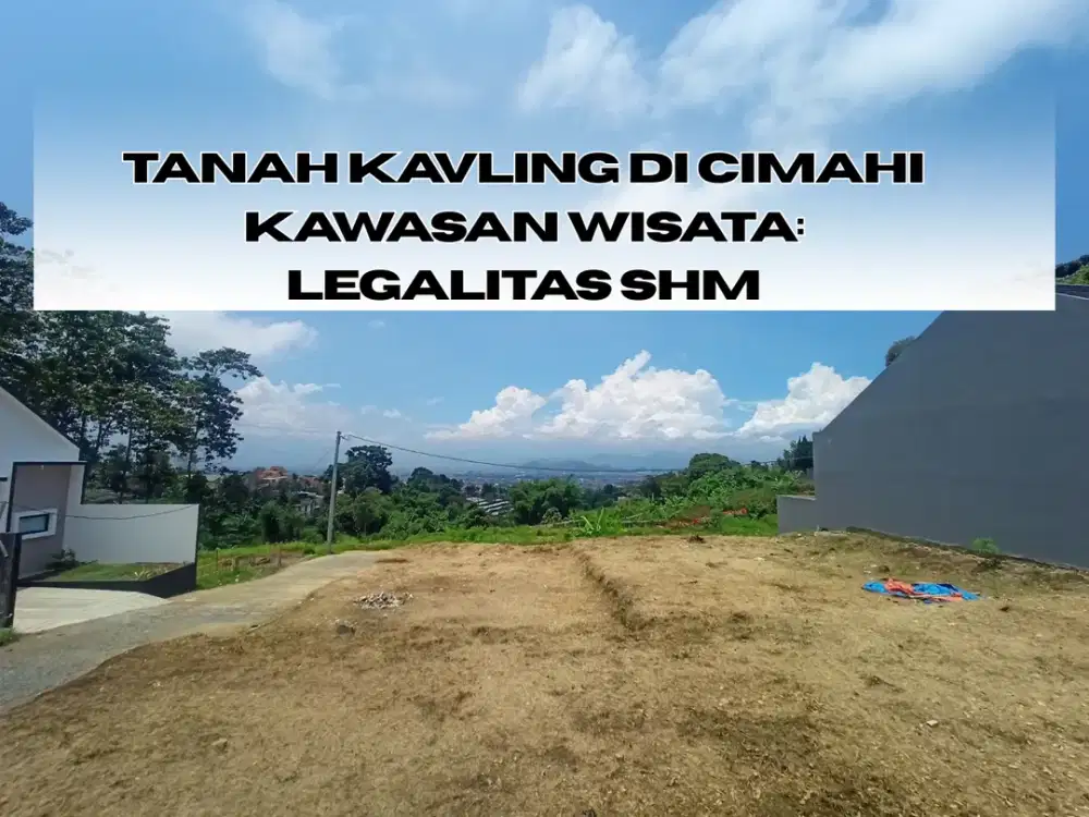 Tanah Di Cimahi Jl. Kolonel Masturi: Sertifikat SHM