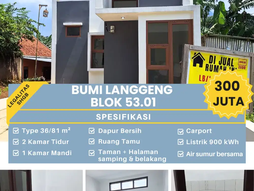 Rumah bernuansa vila
