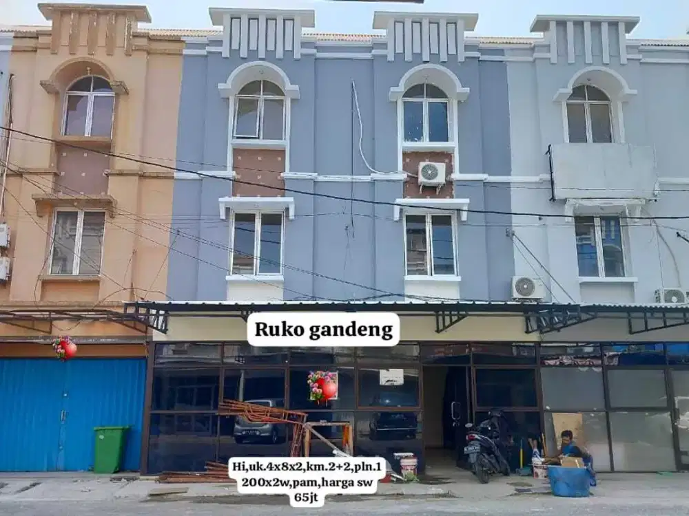 DISEWAKAN RUKO 3 LANTAI SIAP PAKAI DI HARAPAN INDAH 13245 ER