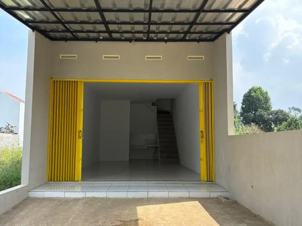 RUKO PINGGIR JALAN PROSPEK BUAT JUALAN DAN NYAMAN BUAT HUNIAN