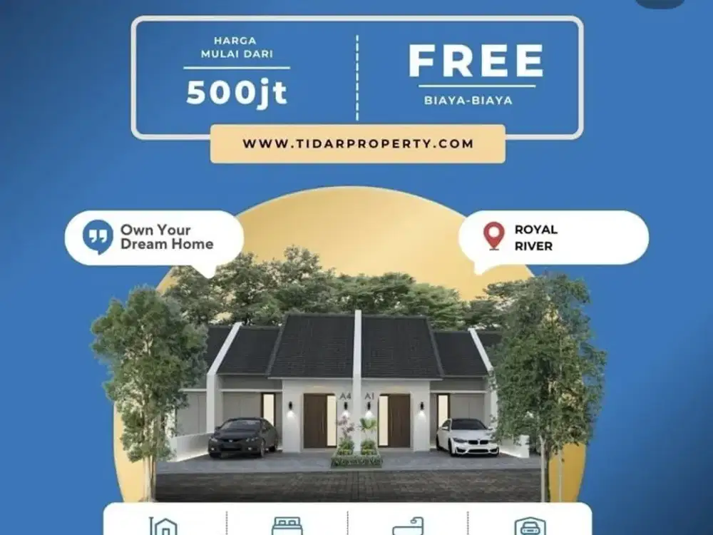 Rumah Exclusive Dengan View Pegunungan - Royal River Titrasani