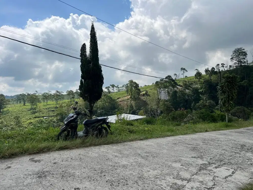 Dijual Tanah Udara Dingin Siap Bangun Villa/ Resto Kemuning Solo