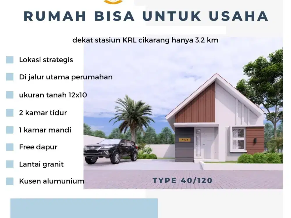 Perumahaan Syariah dekat Stasuin Cikarang Bekasi