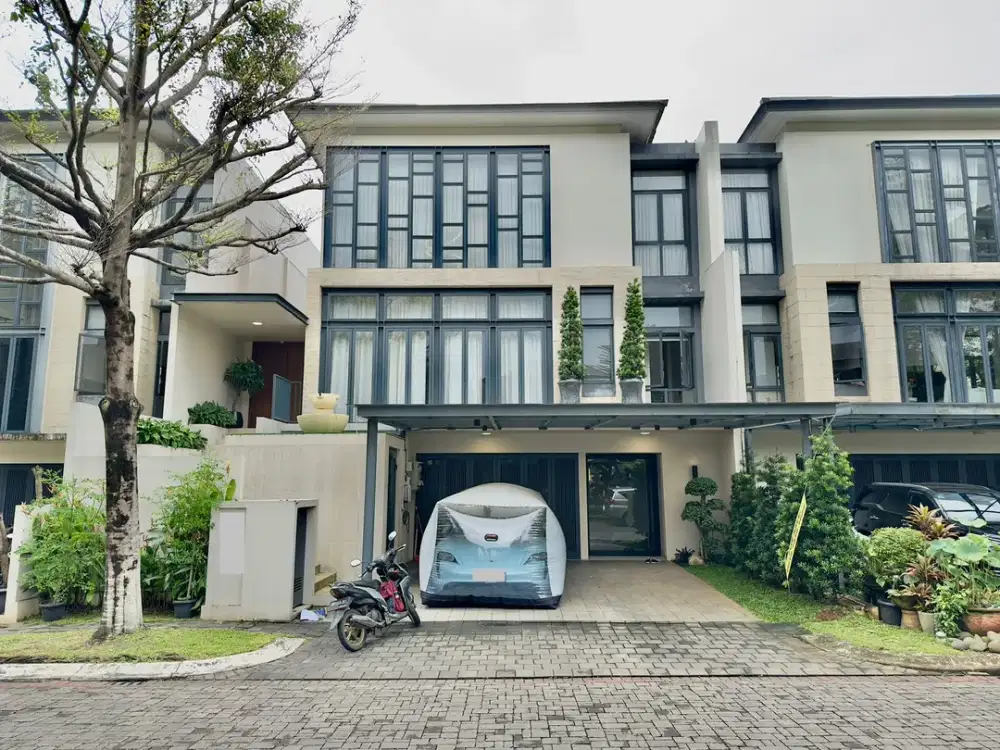 Rumah Mewah, Furnish, Sudah Renov, Cluster Lancewood Bsd City