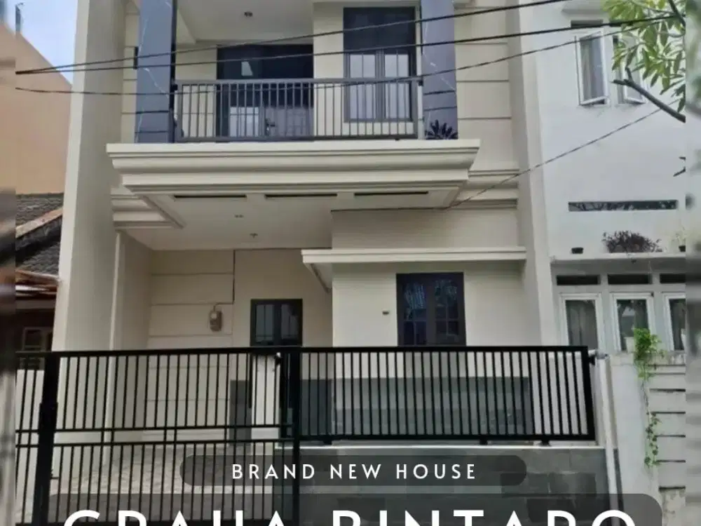 Dijual Rumah Brand New Desain Classic Graha Raya Tangsel