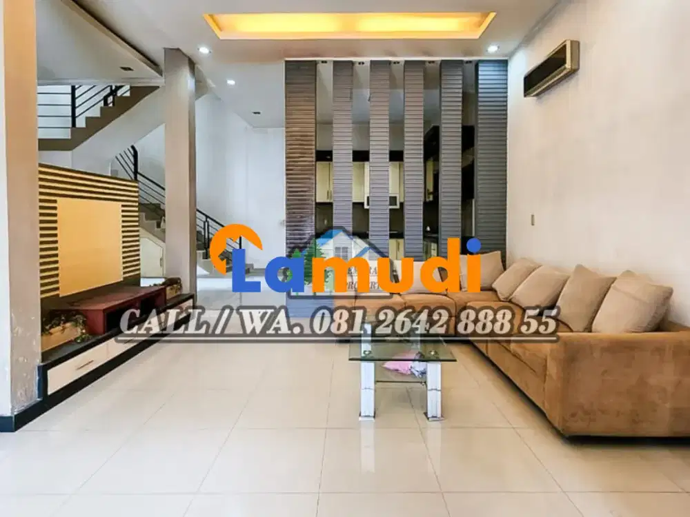 DIJUAL VILLA KOMP CEMARA ASRI JLN ORCHID