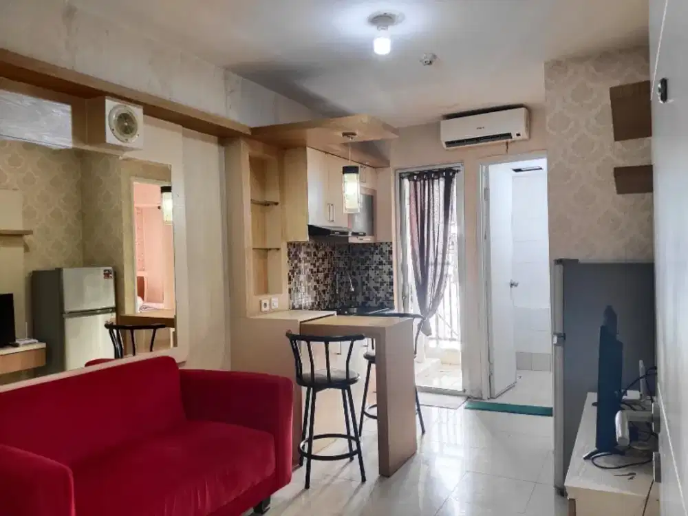 Sewa 1 Bulan Apartemen Bassura City 2BR FF Tower C Lt. 19